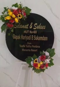 Papan Akrilik Ucapan Ulang Tahun Wonosobo